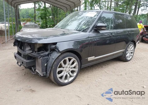 2014 Land Rover Range Rover 3.0L V6 Supercharged Hse из США, поврежденный, VIN SALGS2WF1EA167560